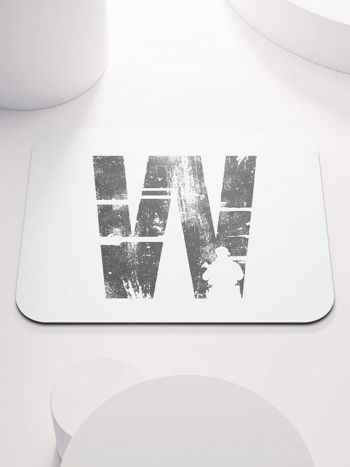 Woolfener W Logo Soldier Mouse Pad product image (1)