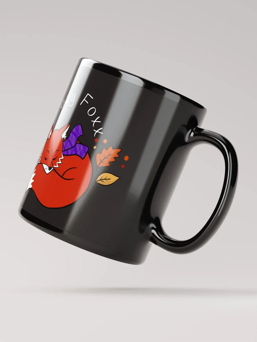 Cozy Foxx Ceramic Mug Black product image (4)