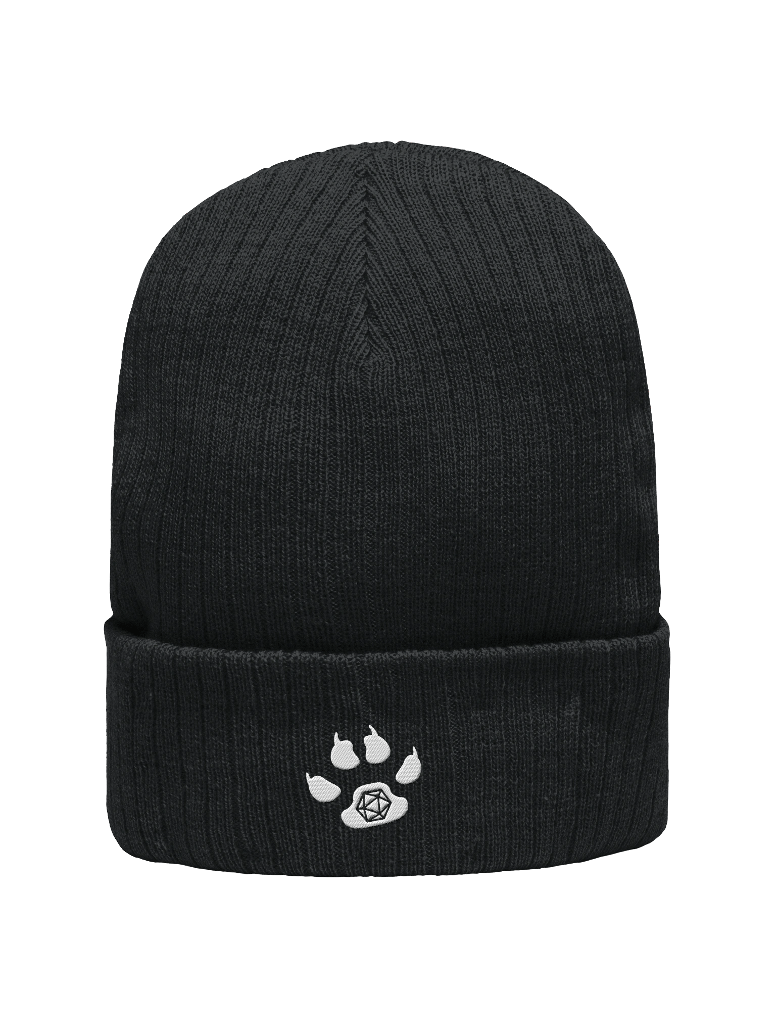 Pawprint D20 Beanie product image (1)