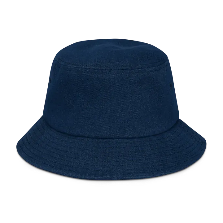 The Must Have DJ GodSOUND "Music Is My Therapy" Denim Bucket Hat in Blue! product image (2)