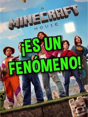 MINECRAFT NO ES UNA BUENA PELÍCULA … PERO QUE DIVERTIDA ES!! Es un fenómeno en cines y en taquilla. #cine #minecraft #movie #videogame #peliculas #jackblack 
