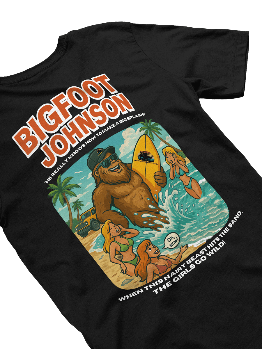 Bigfoot Johnson Big Splash Tee (Black) product image (4)