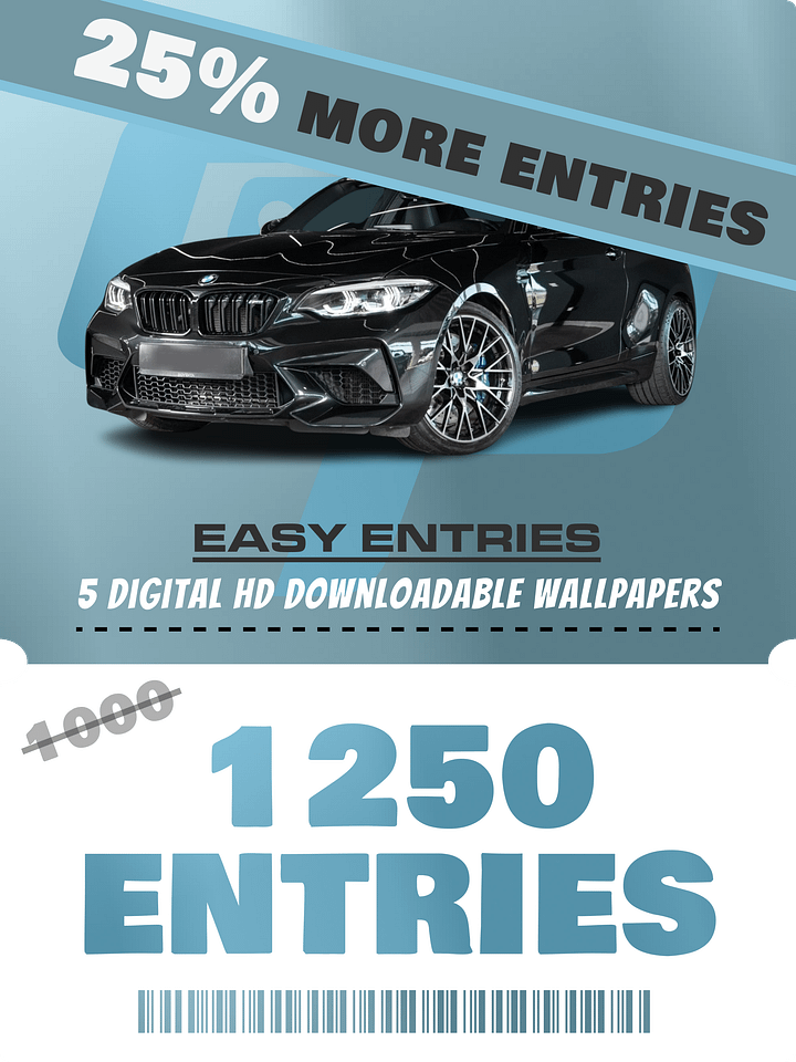 Easy Entry Diamond (1250 Entries) product image (1)