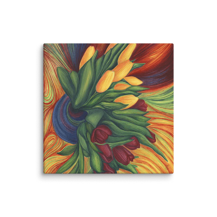 Blank Canvas Masterpieces - Yellow and Purple Tulips product image (1)