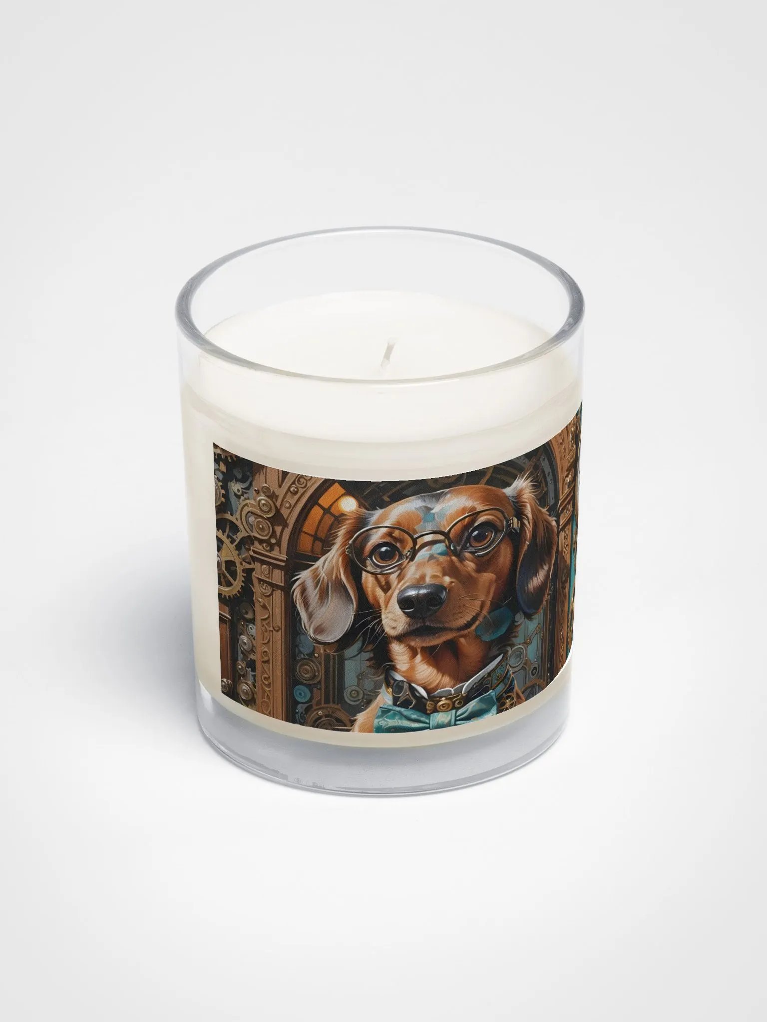 Dapper Dachshund Steampunk Soy Wax Candle product image (2)