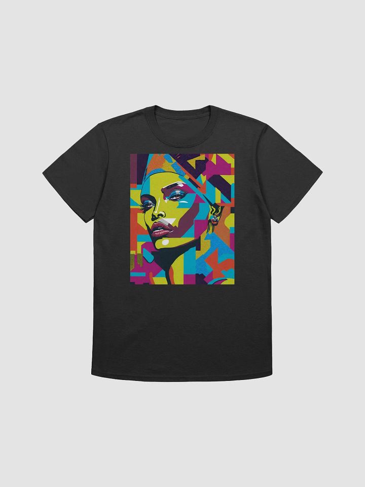 Pop Art Geometric Portrait T-Shirt product image (2)