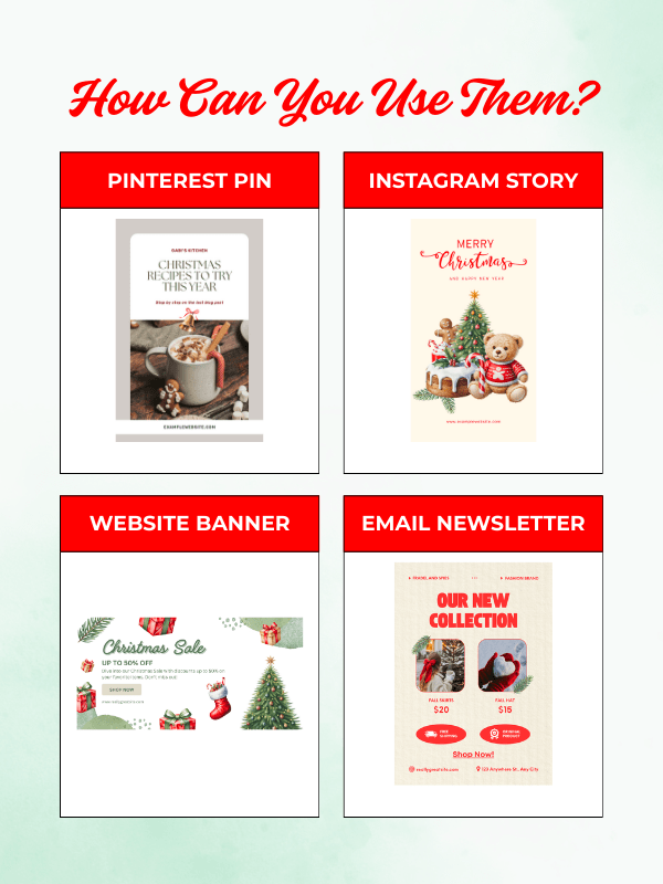 MRR/PLR Christmas Clipart PNG product image (6)