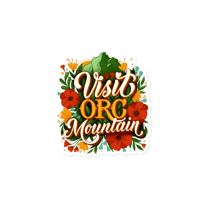 "Visit Orc Mountain" Magnet product image (2)