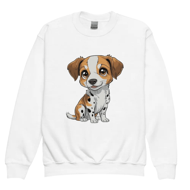 Adorable Puppy Youth Sweatshirt product image (2)