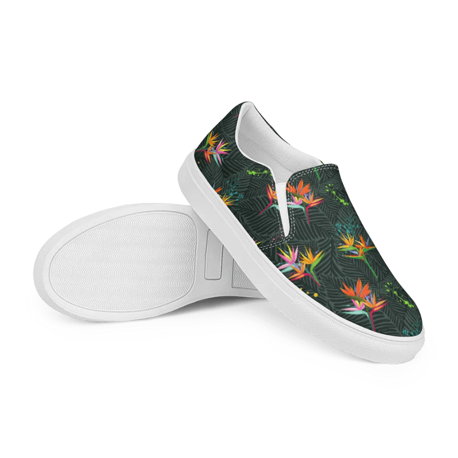 Birds of Paradise Slip-On Canvas Shoes product image (7)