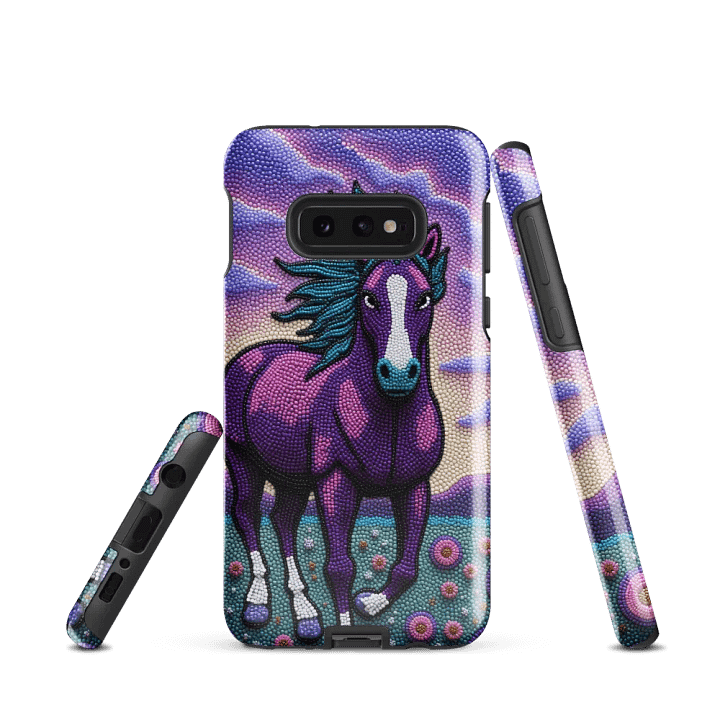 Vibrant Purple Horse Samsung® Tough Case product image (2)