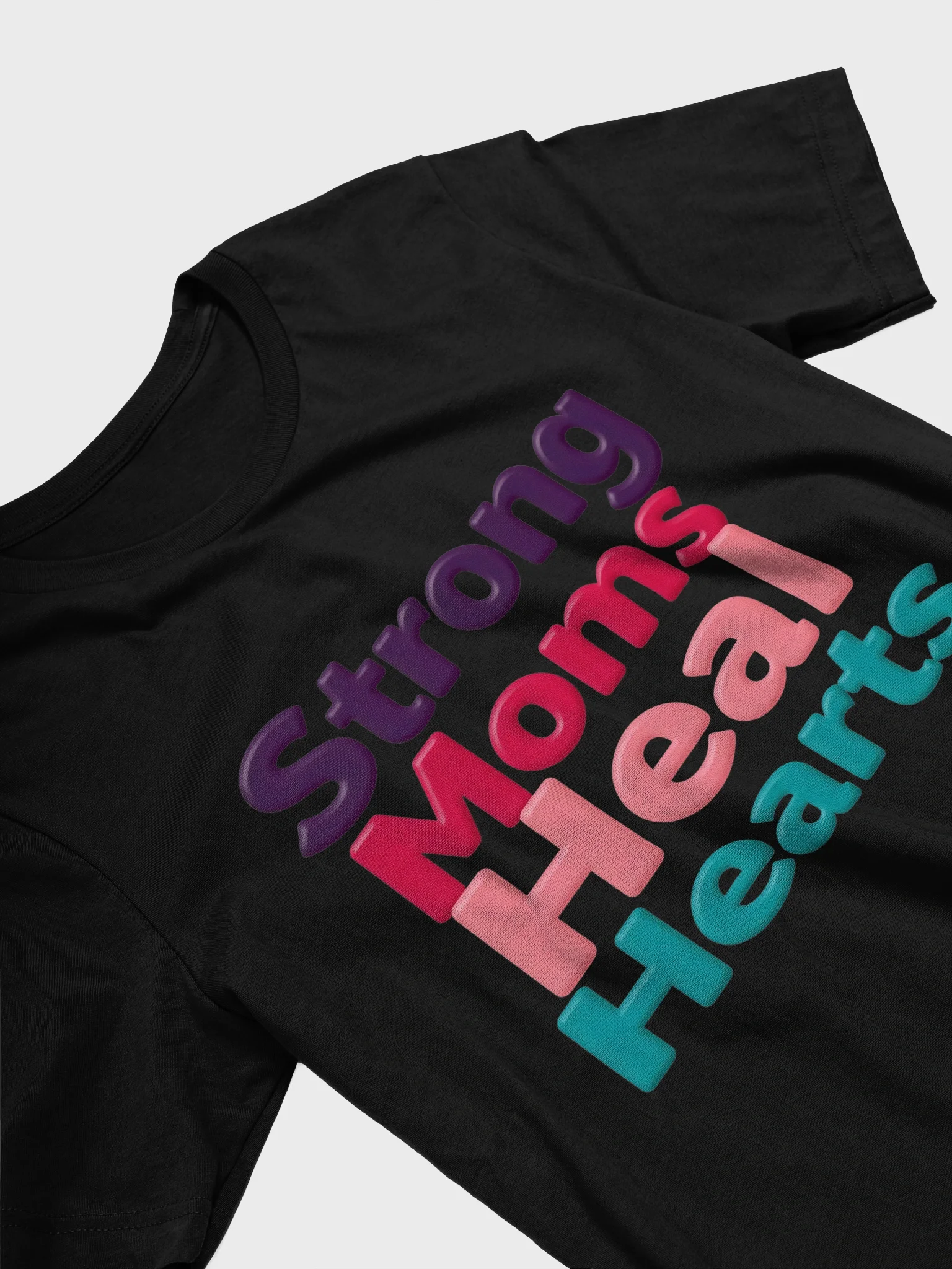 Strong Moms Heal Hearts T-Shirt product image (18)