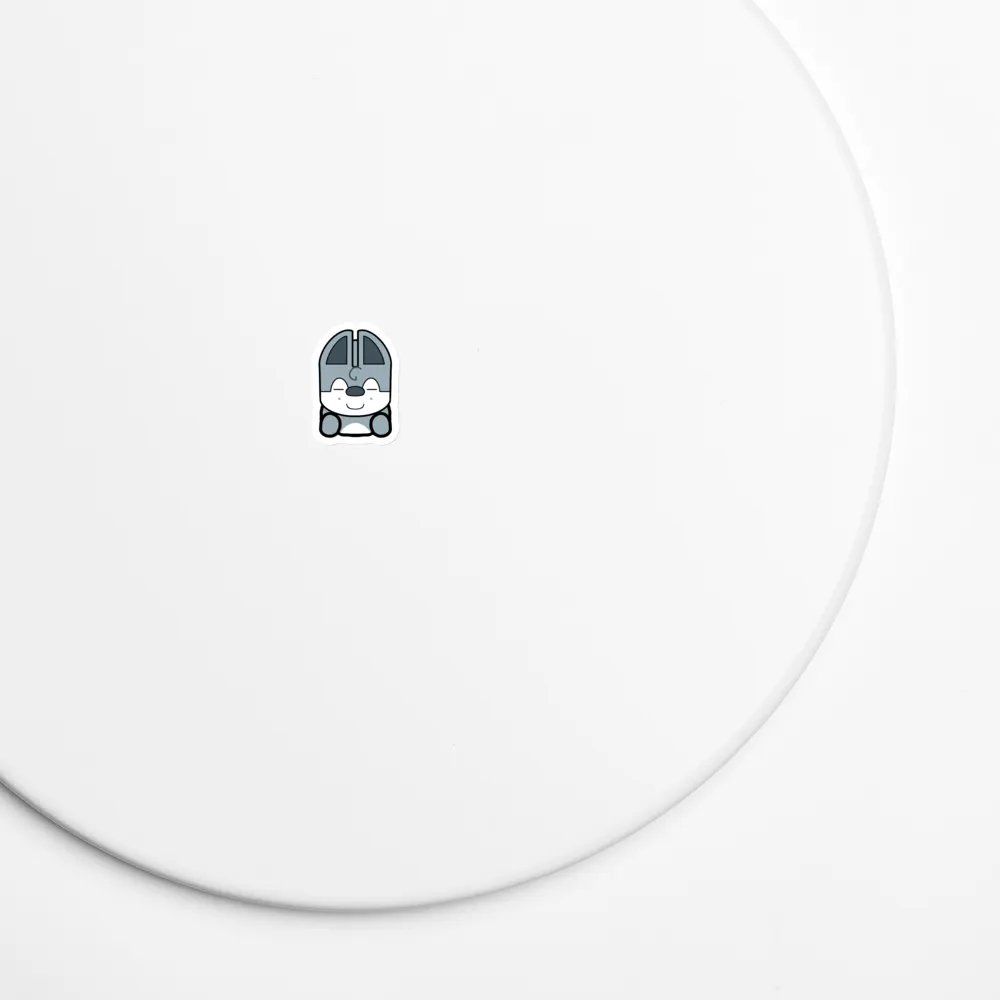 Laid down Wolf Chan magnet product image (7)