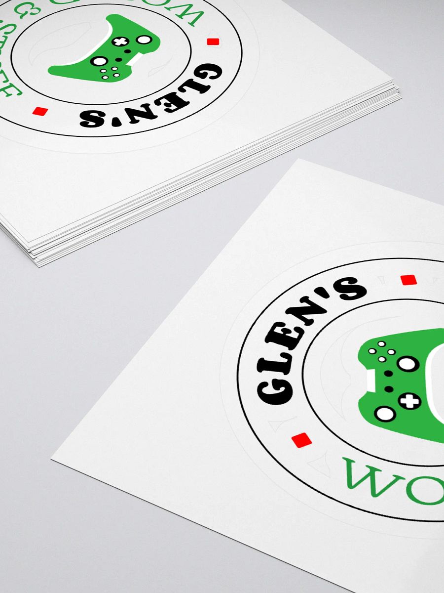 Glen's World & Stuff Sticker product image (10)