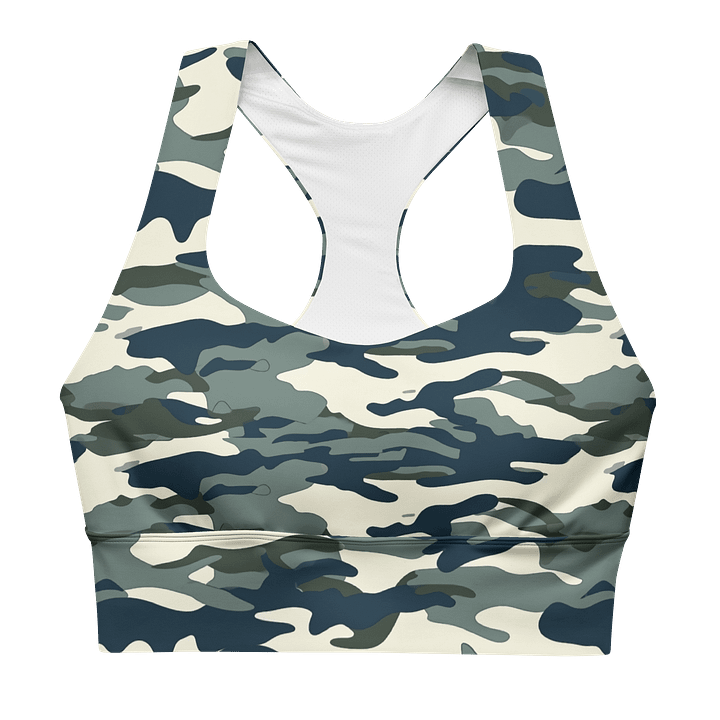 Frosted Camo Print Sports Bra product image (1)