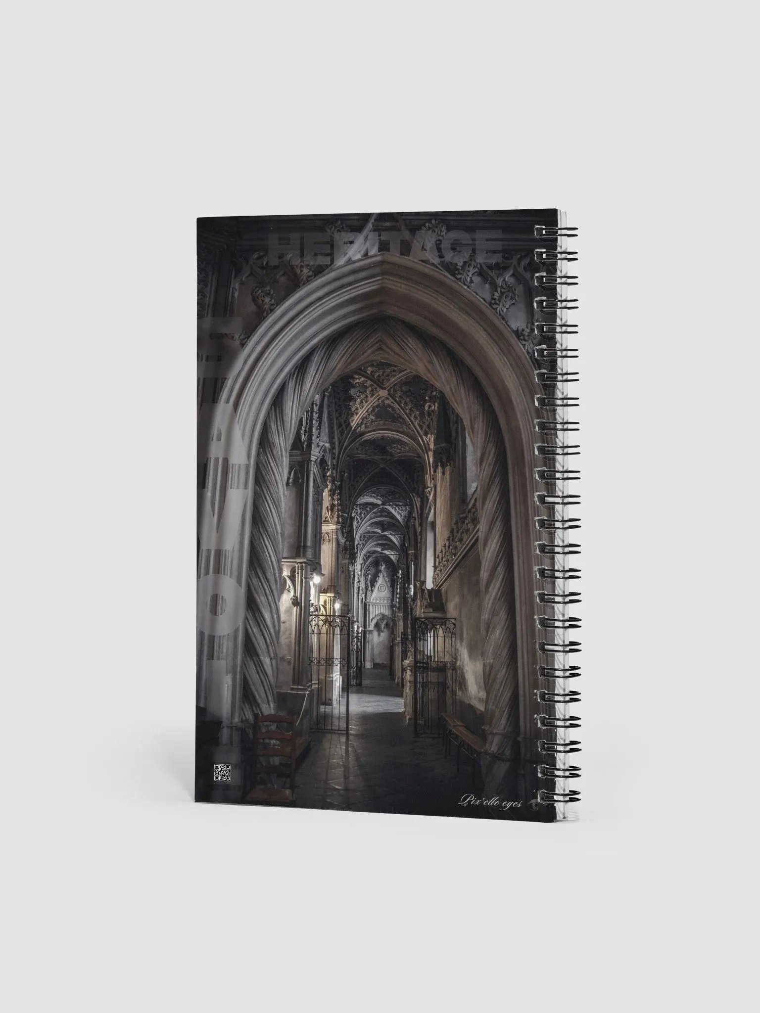 HERITAGE NOTEBOOK – ABBAYE DE HAUTECOMBE – A5 FORMAT product image (2)