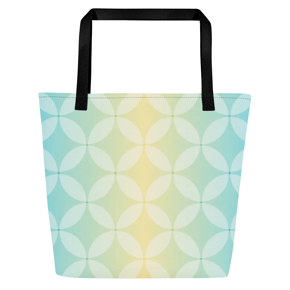 Harmony Circle Polyester Tote Bag product image (1)