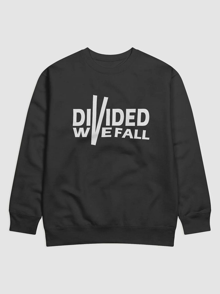 Divided We Fall - White - Cotton Heritage Premium Sweatshirt product image (2)