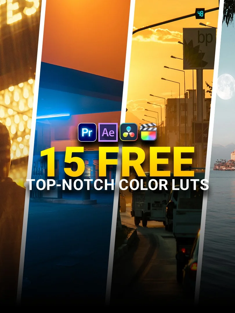 15 Premium FREE LUTs product image (1)