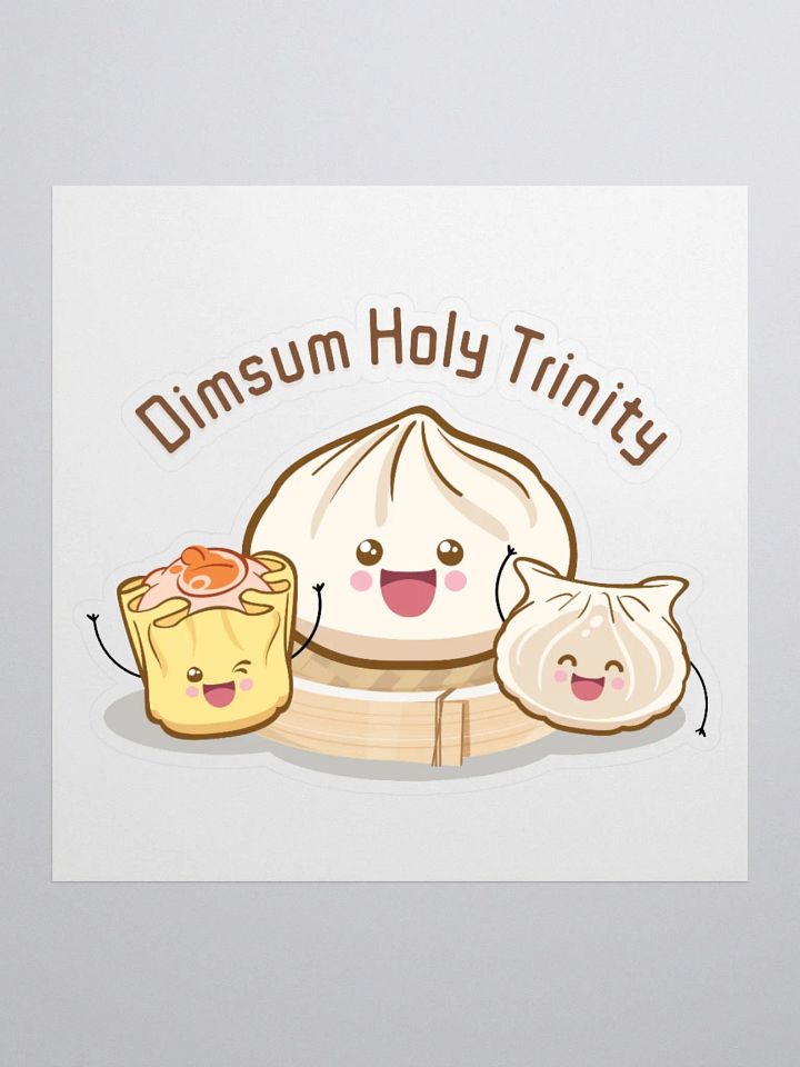 Dimsum Holy Trinity Sticker product image (1)