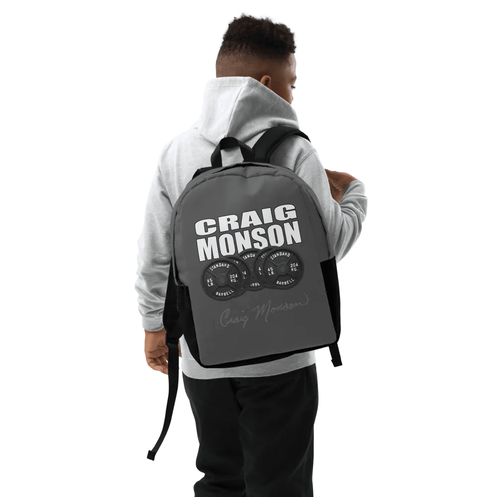 Craig Monson Barbell Signature Series Backpack (Gray) product image (8)