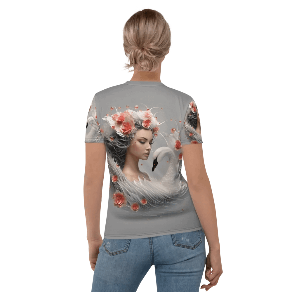 Swan Girl T shirt product image (1)