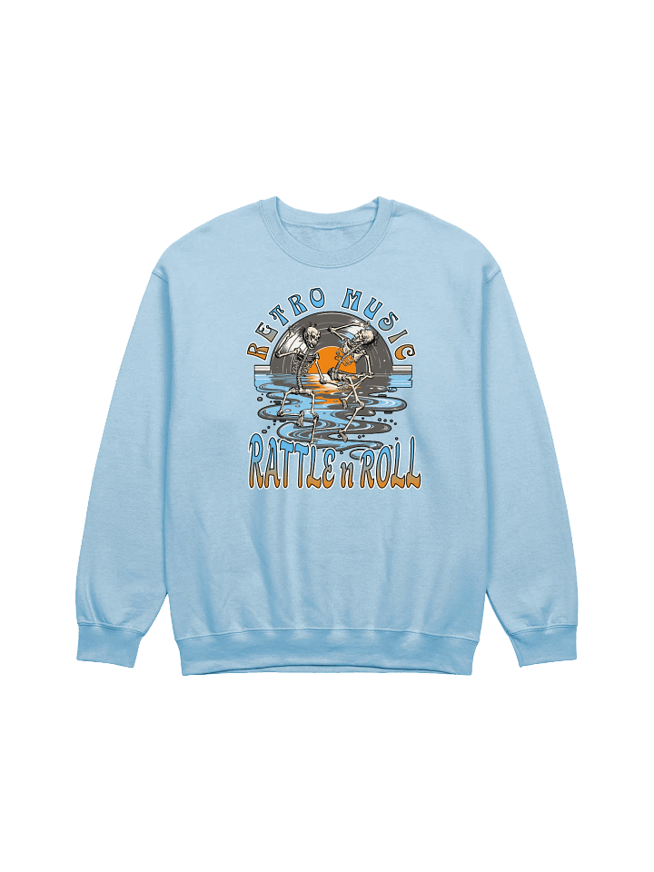 Retro Music Rattle n Roll Skeleton Dance Sweatshirt product image (1)