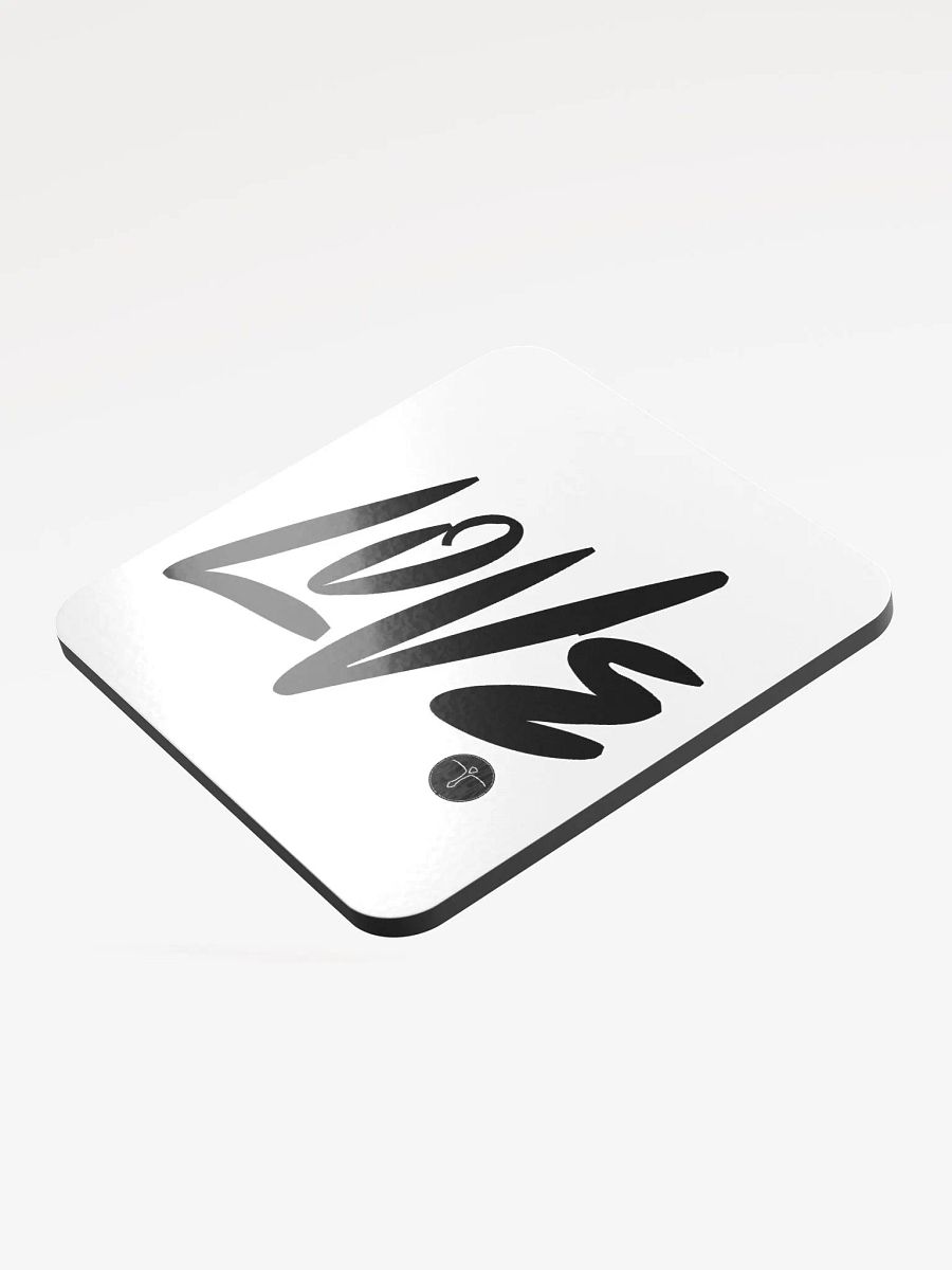 Love - Keep It Simple - Glossed Cork Coaster product image (4)