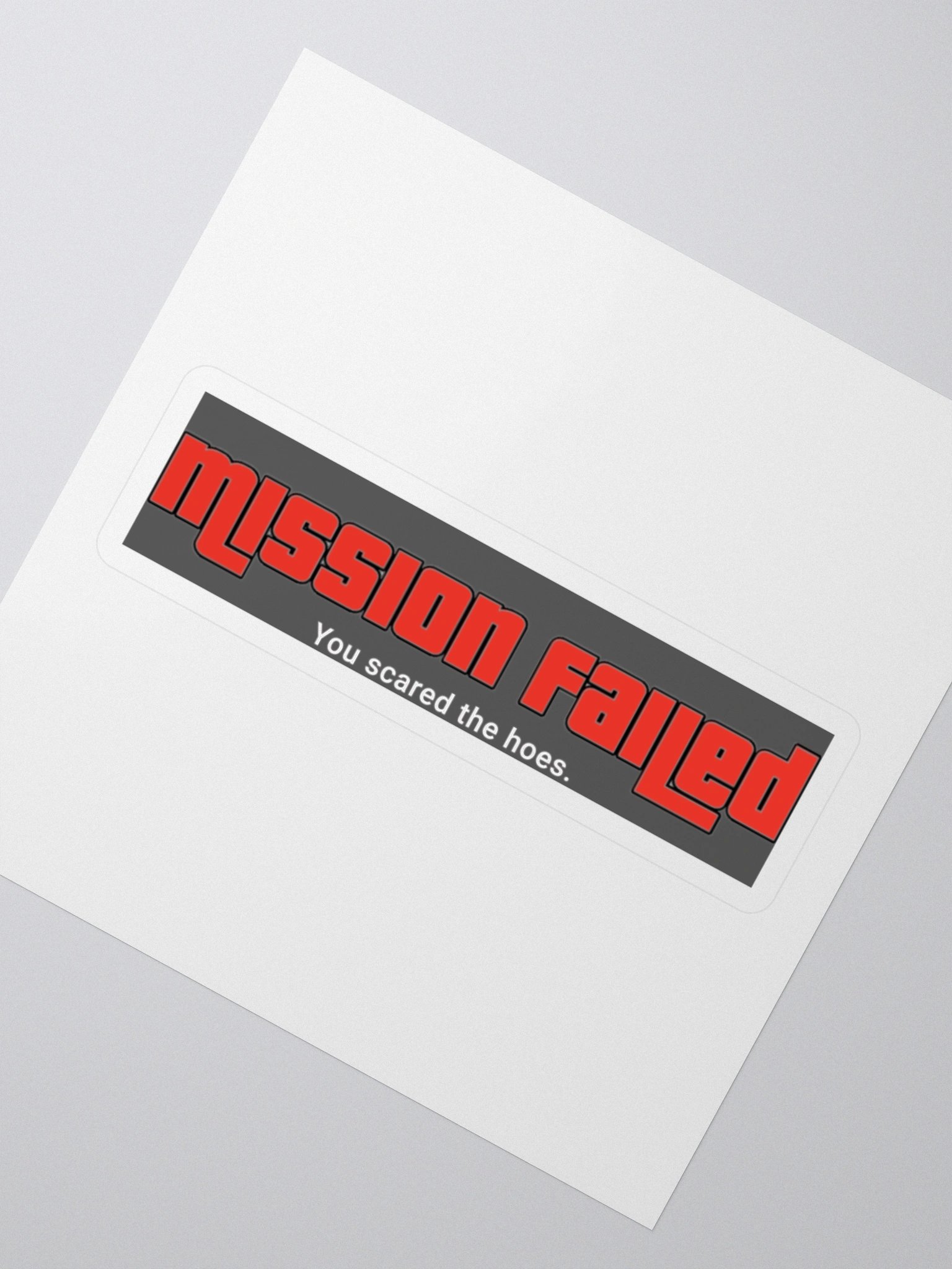 Mission Failed: You scared the h03s product image (2)