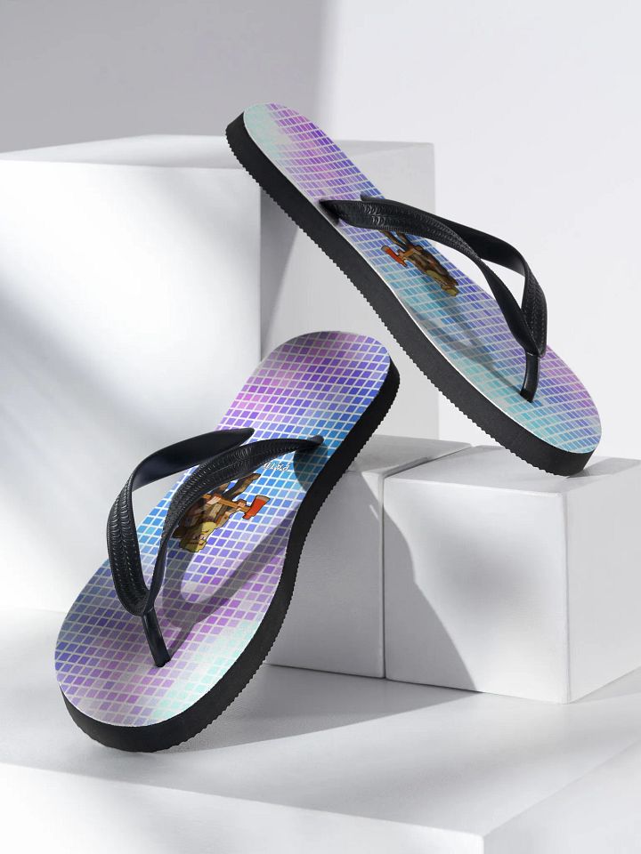 Patient PixelZ P Logo Flip-Flops (Pixel Night) product image (2)