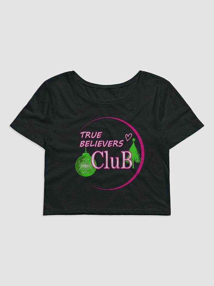 Crop Tee - True Believers Club product image (1)