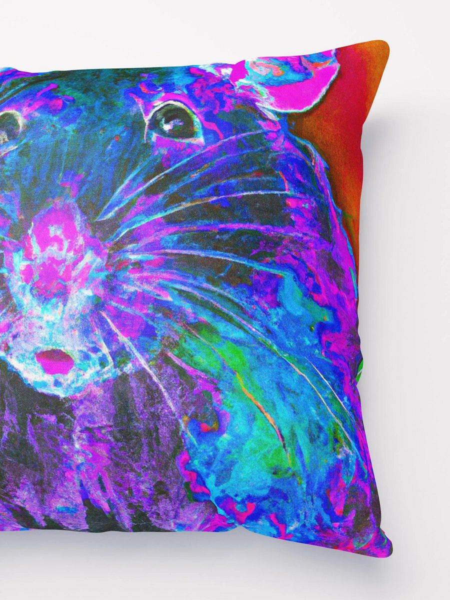arty rat throw pillow product image (5)
