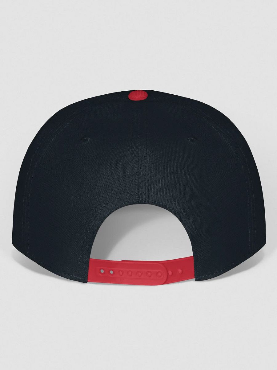 Limited EDITION FLAT BRIM RED FAM3 LOGO HAT Embroidery product image (2)