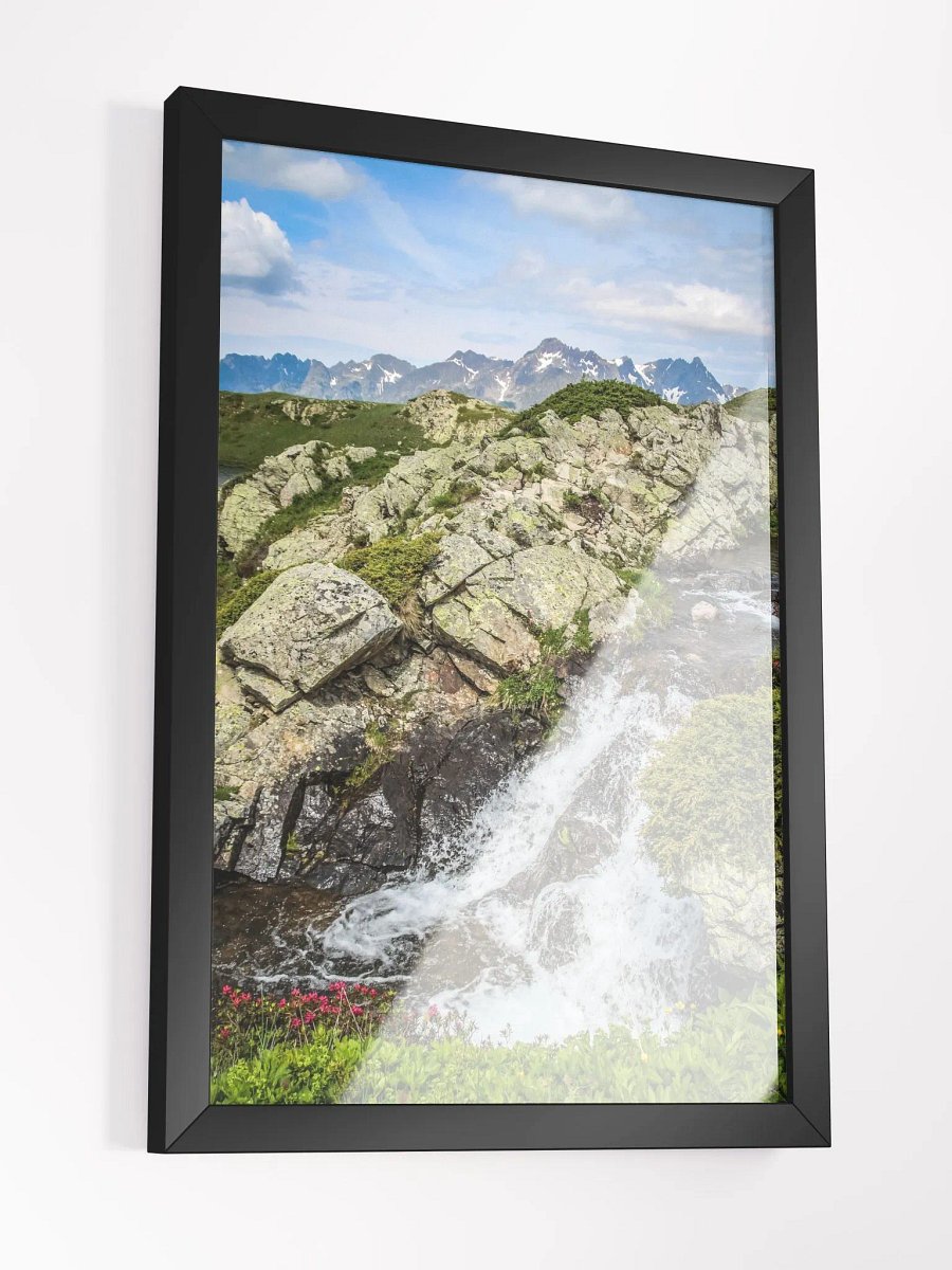Print Fine Art – Alpes d’Huez – The Black Lake Cascade product image (5)