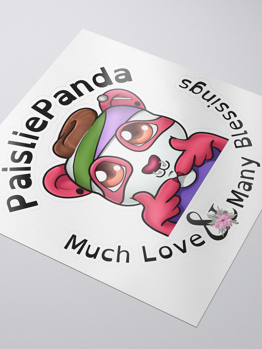 UwU PaisliePanda Love and Blessings Sticker product image (3)