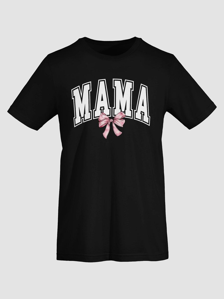 Mama With A Bow Short Sleeve Unisex T-Shirt product image (69)