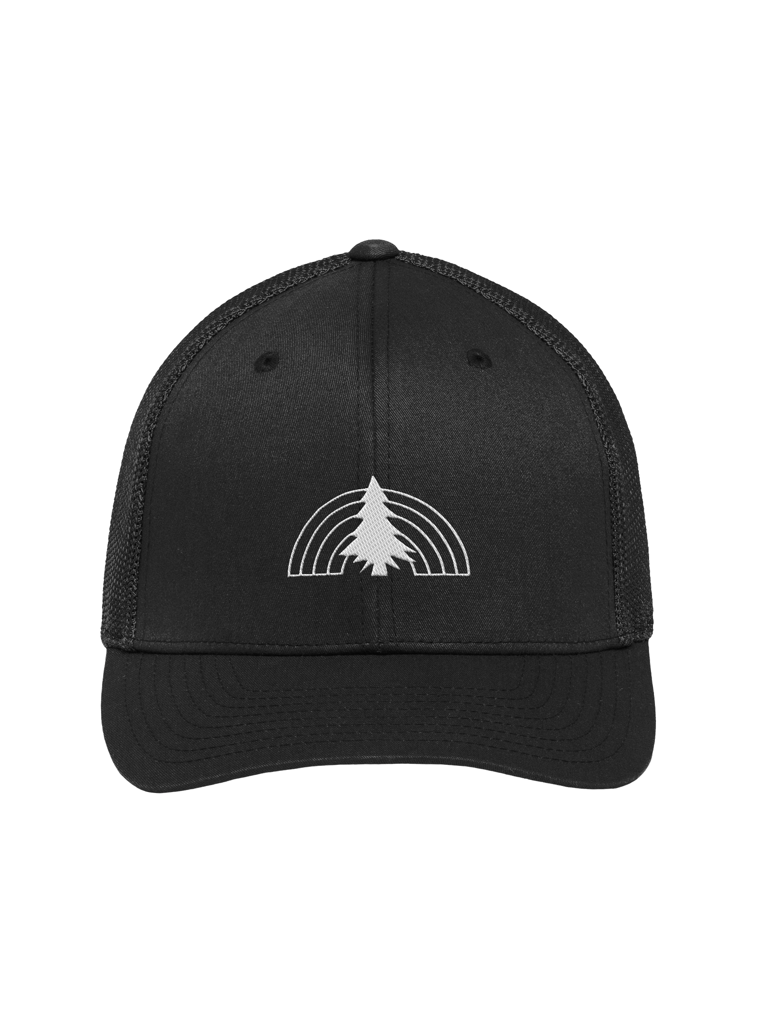 Pride Pine Fitted Mesh Hat product image (9)