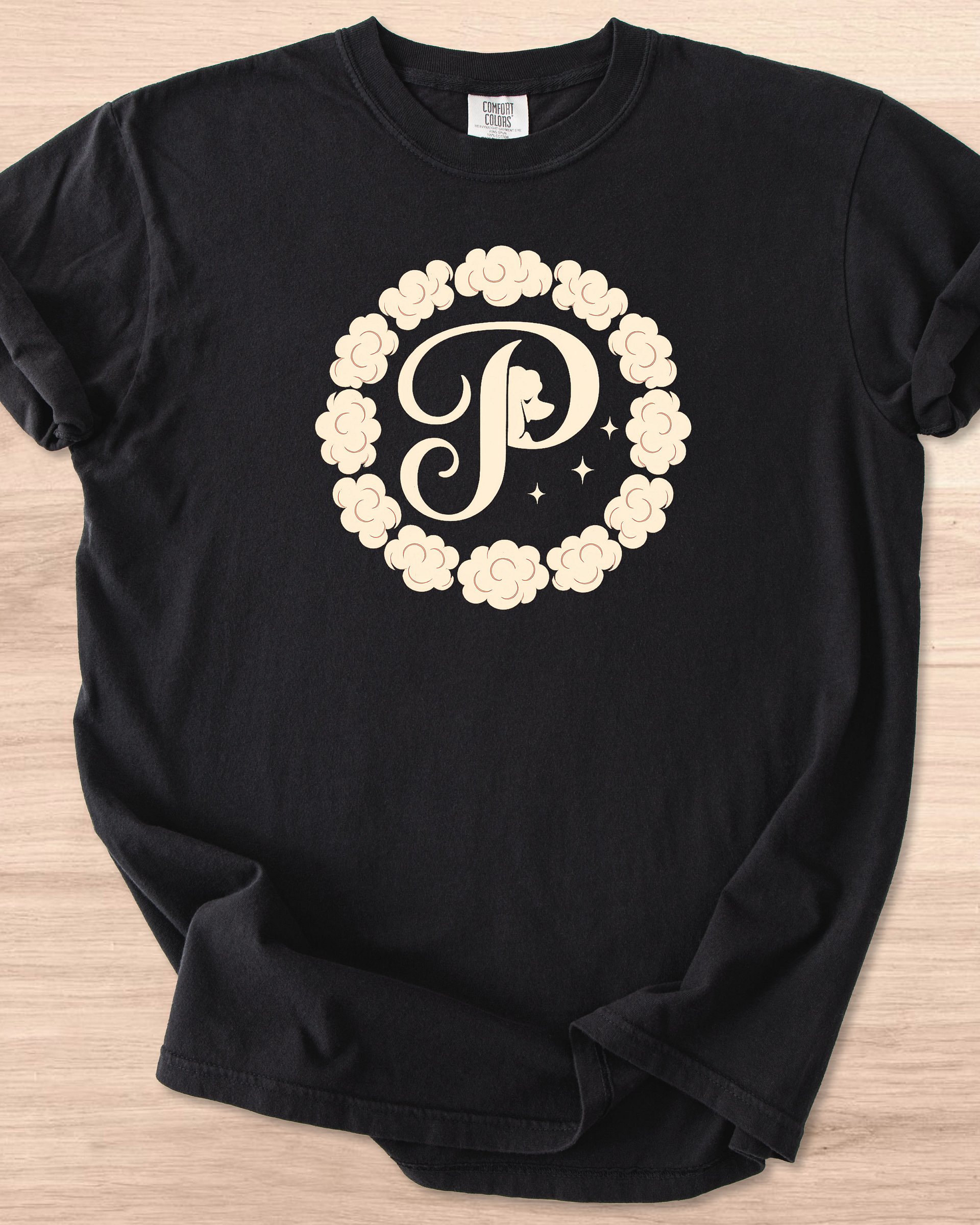 Poodle Monogram Luxe Tee product image (6)