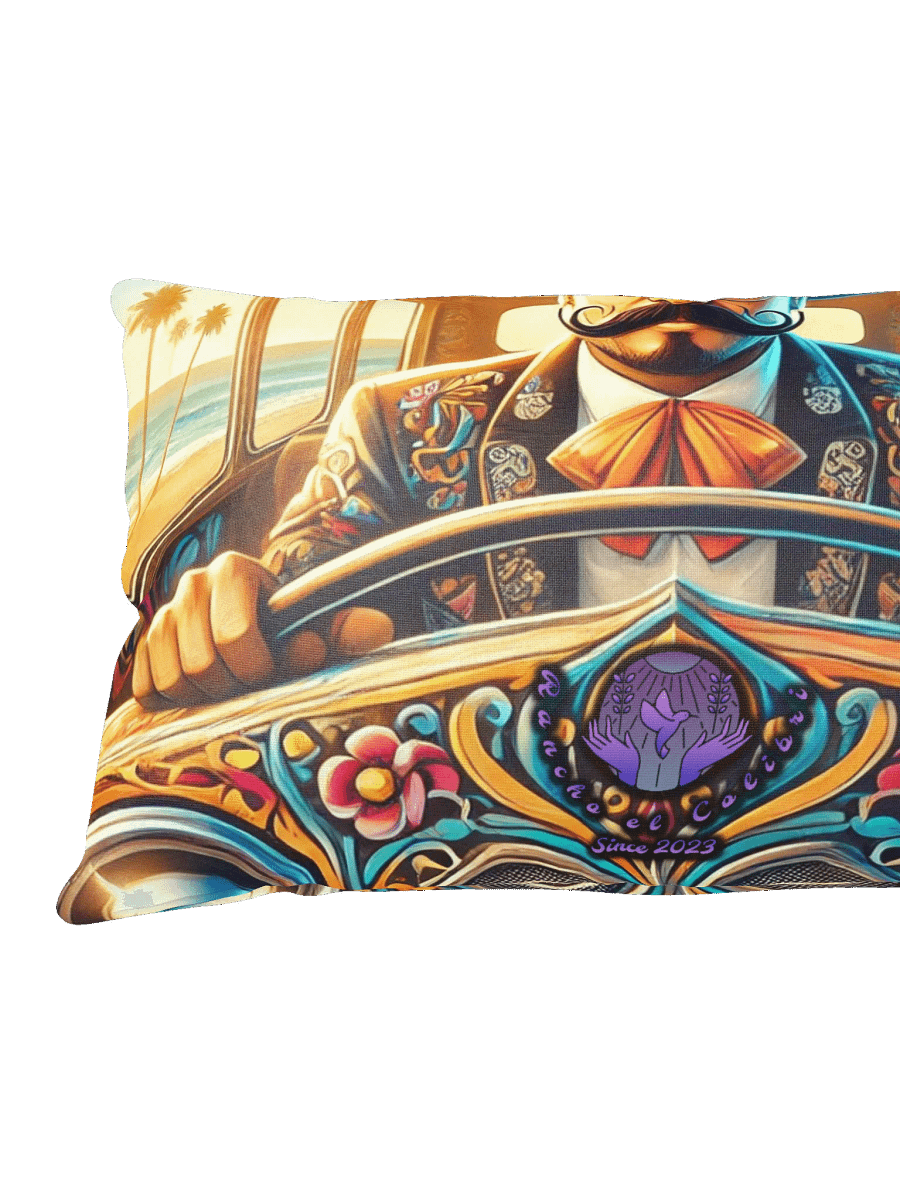 El Autobús De Fiesta Album Cover Print Pillow product image (7)