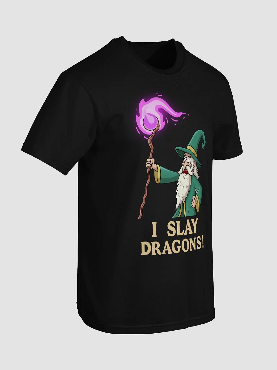 “I Slay Dragons” – Jon Arthon Wizard Tee - Lighter Text product image (94)