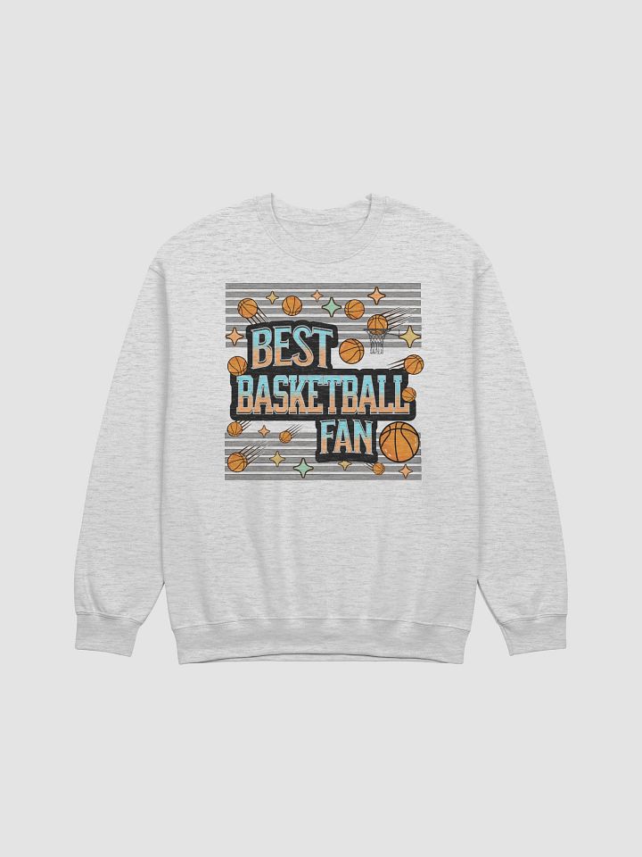 Best Basketball Fan Swish in Style Crewneck Sweatshirt product image (15)