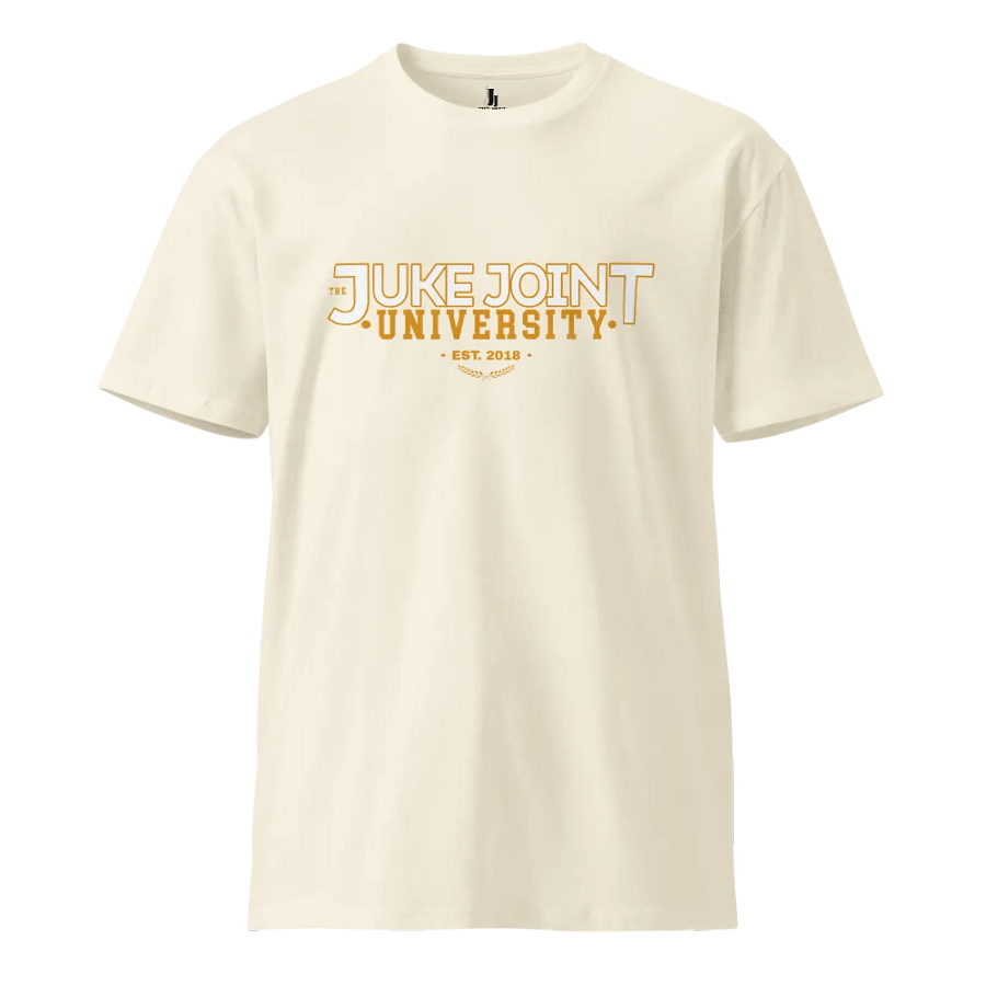 Juke Joint University Natural Tee product image (1)