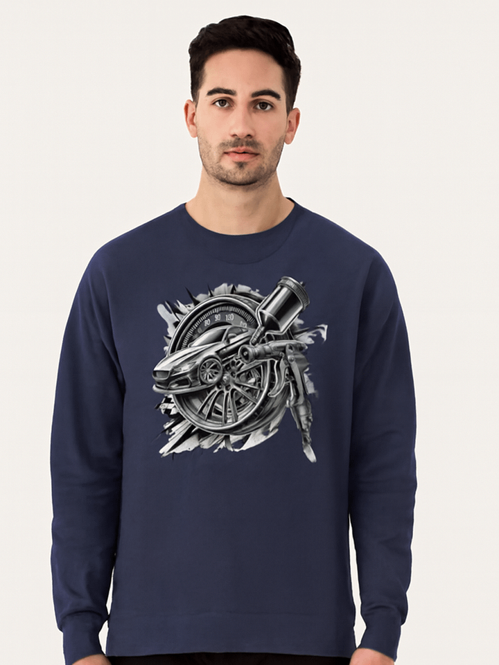 Custom Car Art Unisex Sweatshirt product image (1)