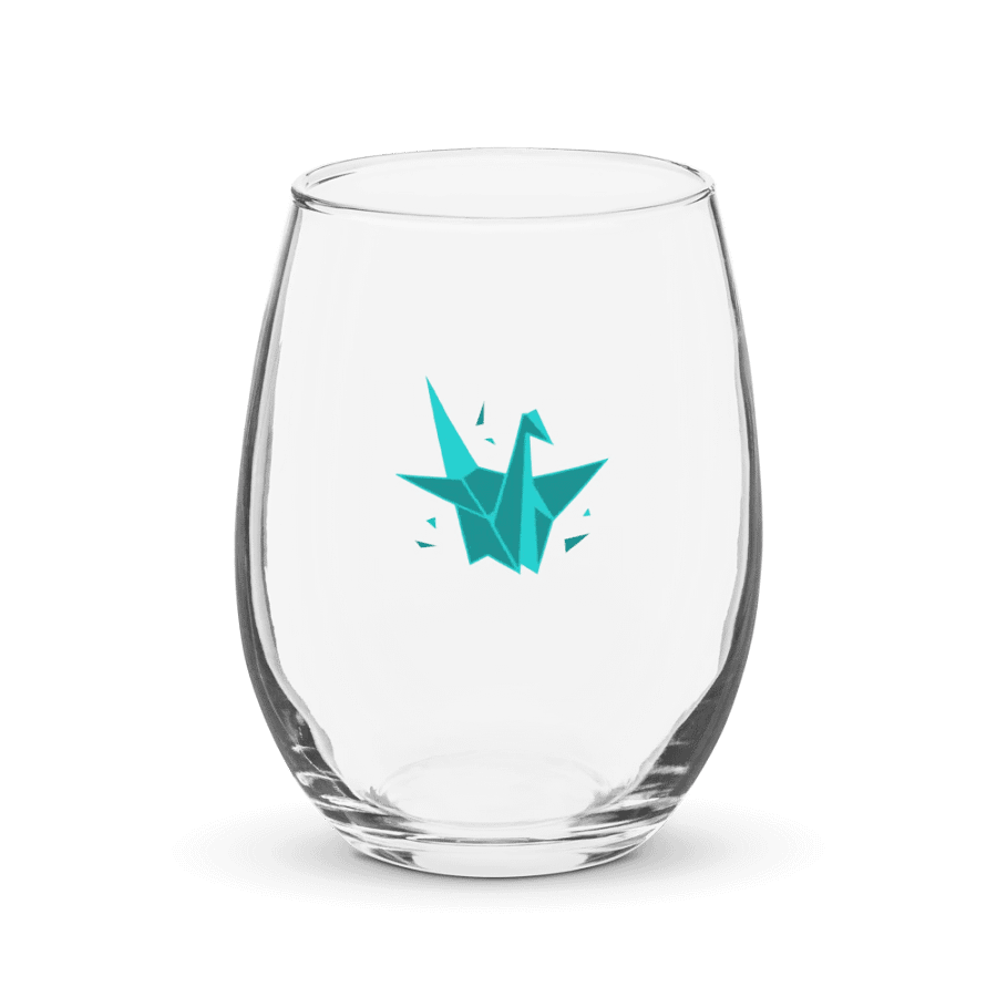 KrazeyHazey Crane Wine Glass product image (1)
