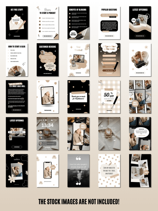 MRR/PLR Pinterest Templates for Bloggers product image (2)