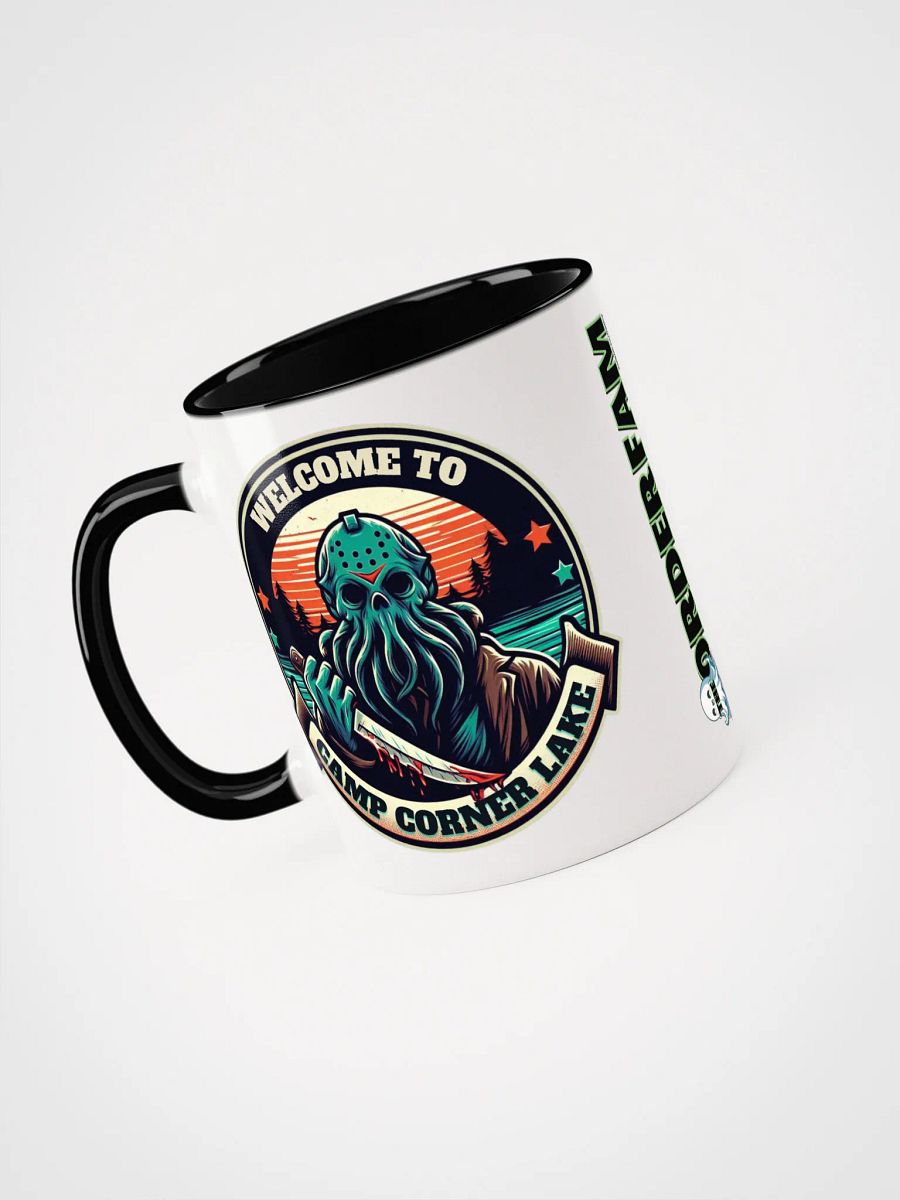 Welcome to Camp Corner Lake Inside-Colored Mug product image (3)