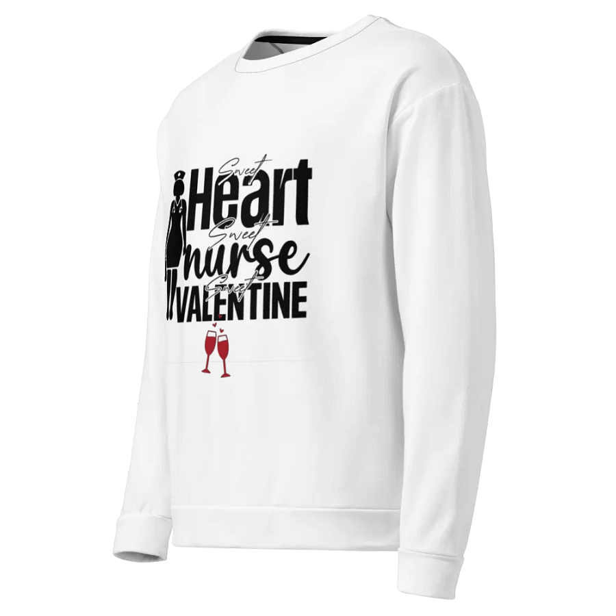 Sweet Heart Nurse Valentine Sweatshirt product image (3)