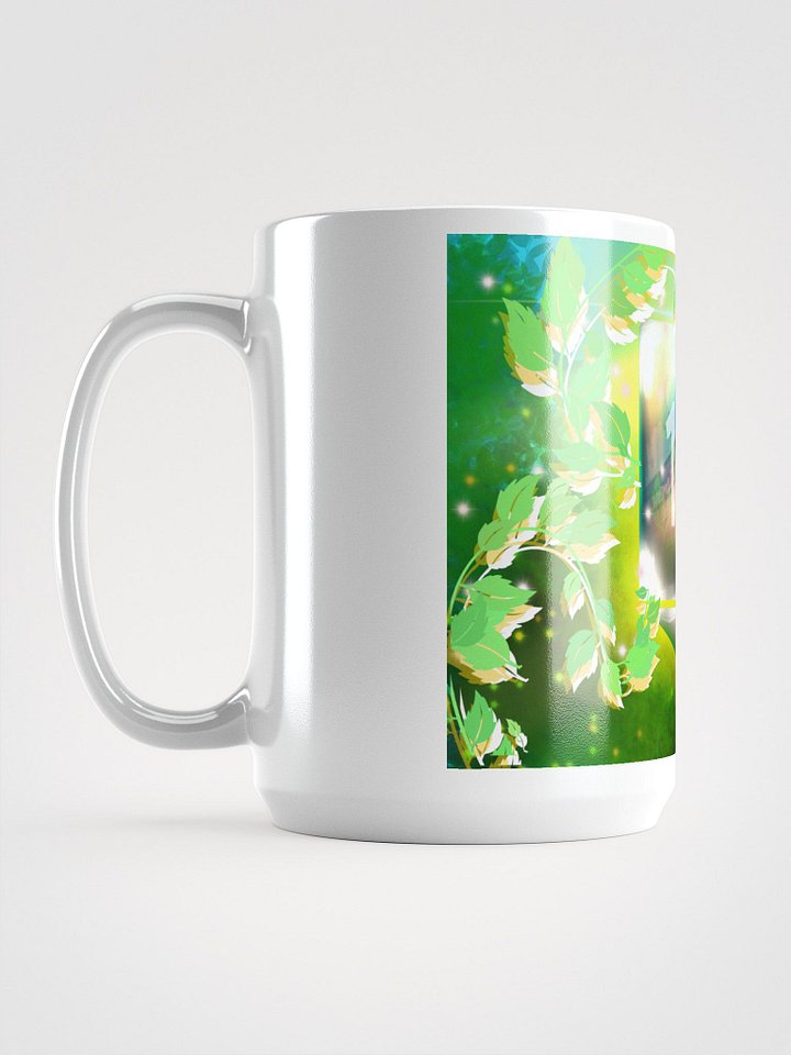 AiG logo - Enhanced Solarpunk Artifact & Luminous Leaves Mug product image (1)