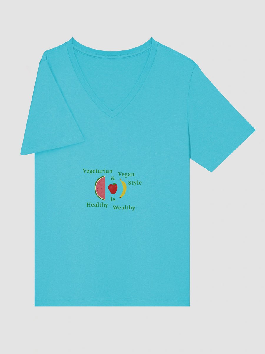 Fruity Vegan Lifestyle V-Neck Tee product image (5)