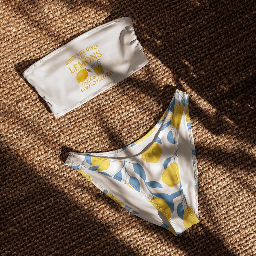 Lemonade Life Bandeau Bikini Set product image (4)